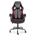 Кресло компьютерное HALMAR JENSEN черный/серый/красный